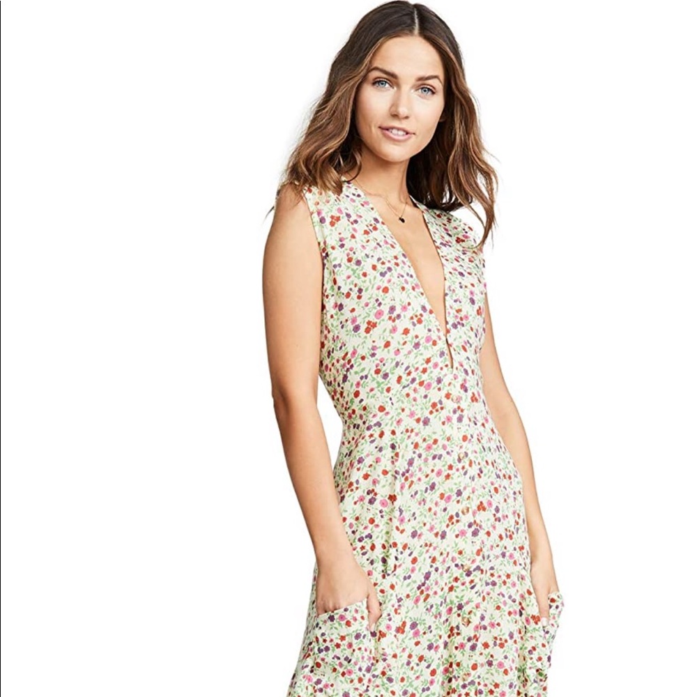 Faithfull the Brand Blohm Midi Dress - Size 2/XS